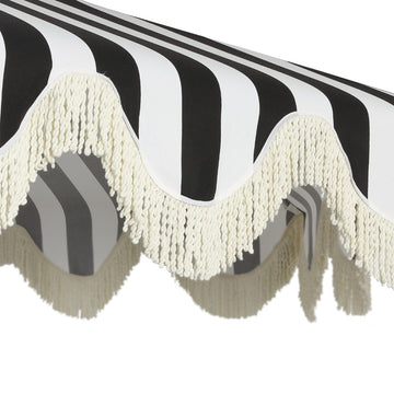 Collins 9 ft. Classic Cottage Tassel Market Patio Umbrella
